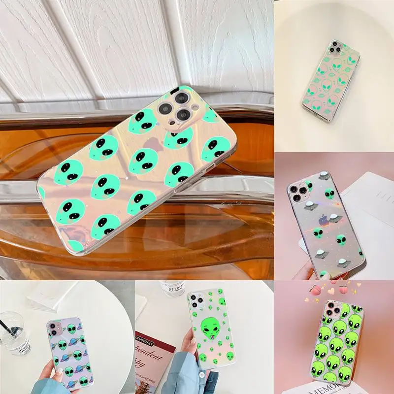 

E.T. Alien Phone Case For iphone 12 11 Pro Max mini 6 7 8 6s Plus Case For iphone X XR XS max SE 2020 Apple Phone Cases Cover