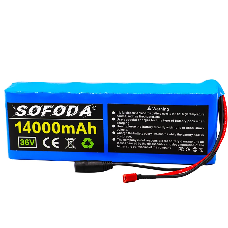 36v аккумулятор 14AH 21700 пакет для скутера мощный электрический велосипед 36В