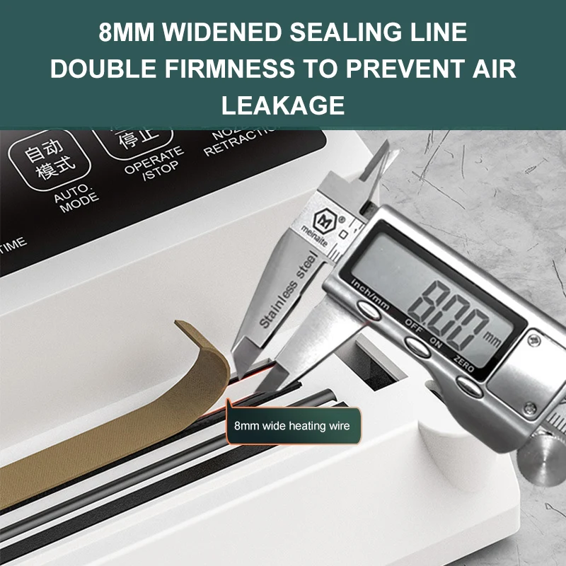 Ручная самоинтегрированная вакуумная упаковочная машина для экстракции воздуха