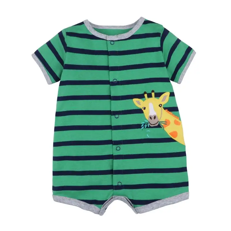 

ZWY684 Летние Боди для ребенка мальчика хорошего мультфильма короткие комбинезоны для младенцев, комбинезон для детей, с рисунком из аниме; Богемный комплект, Roupa Menino vestidos средства ухода за кожей