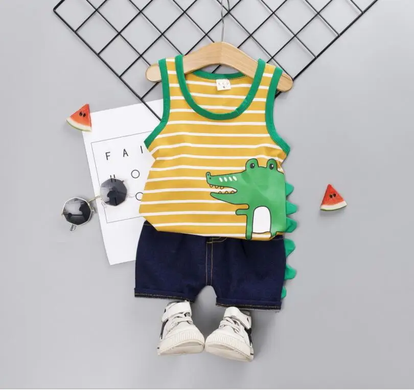 Одежда для мальчиков и девочек летнее Взрывобезопасное новое платье жилет