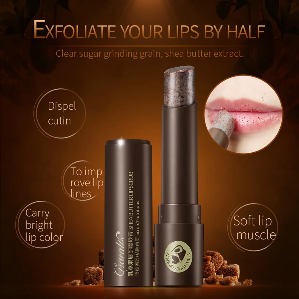 

New Gentle Lip Exfoliator Wrinkles Cleaning Dead Skin Lip Care Moist Lips Repaired Cream SCI88