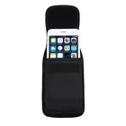 Универсальная мужская поясная сумка, флип-чехол для 5,7-6,3 дюймов, нейлоновые прочные вертикальные и горизонтальные чехлы для телефонов