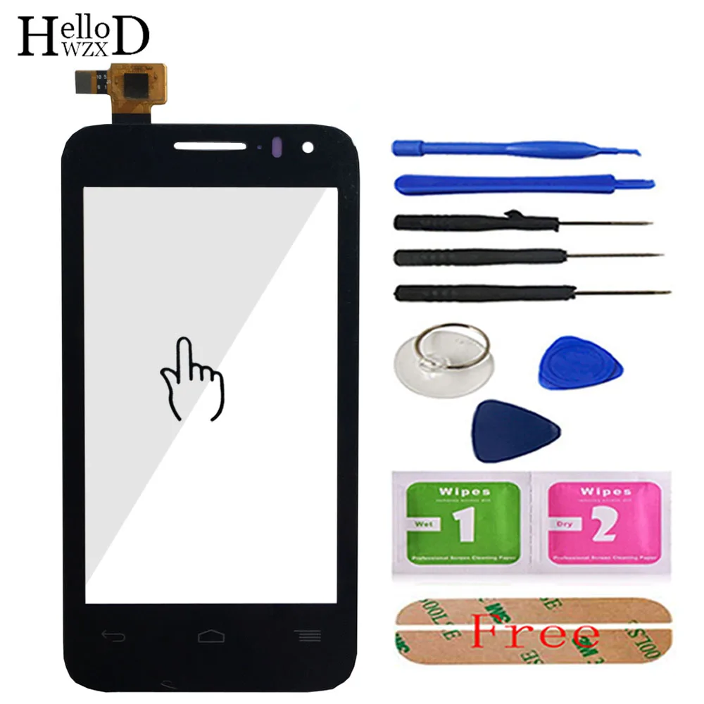 

Мобильный сенсорный экран 4,0 дюйма для Alcatel D3 4035 4035x 4035d, сенсорная панель объектива, дигитайзер, инструменты для переднего стекла, 3M клей