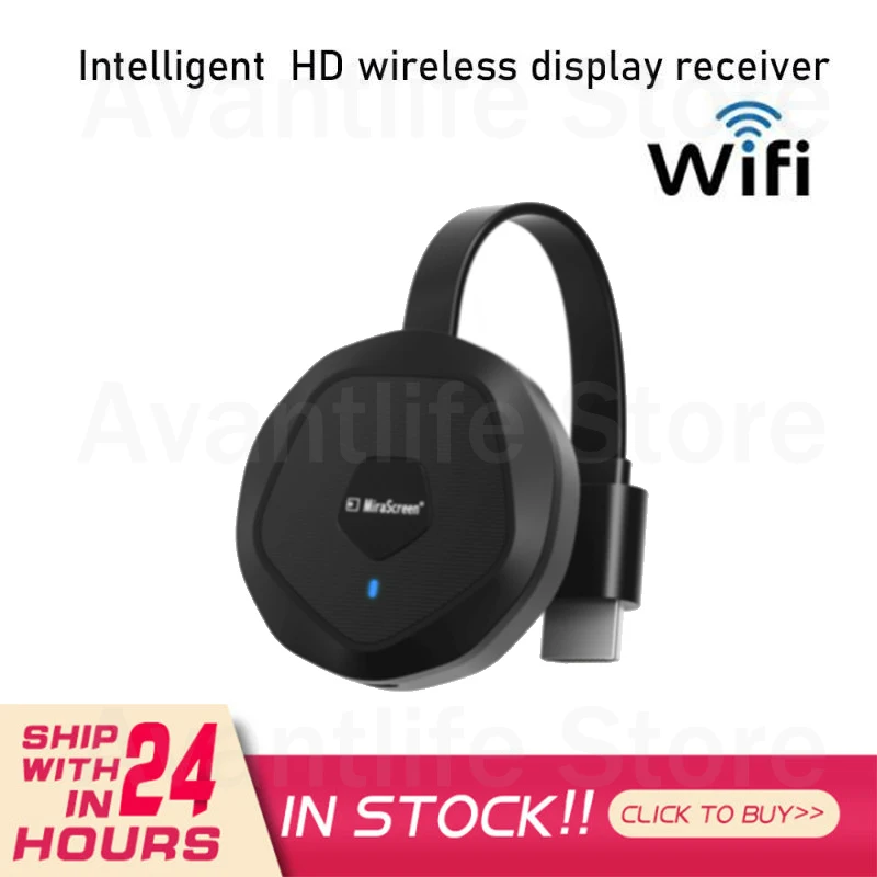 

G28 Mira экран HD TV Stick HDMI-совместимое устройство беспроводного экрана 2,4G/5G WiFi поддерживает вращение горизонтального и вертикального экрана