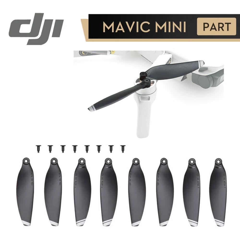 Оригинальные мини-пропеллеры DJI Mavic Mini с низким уровнем шума 2 пары оригинальные
