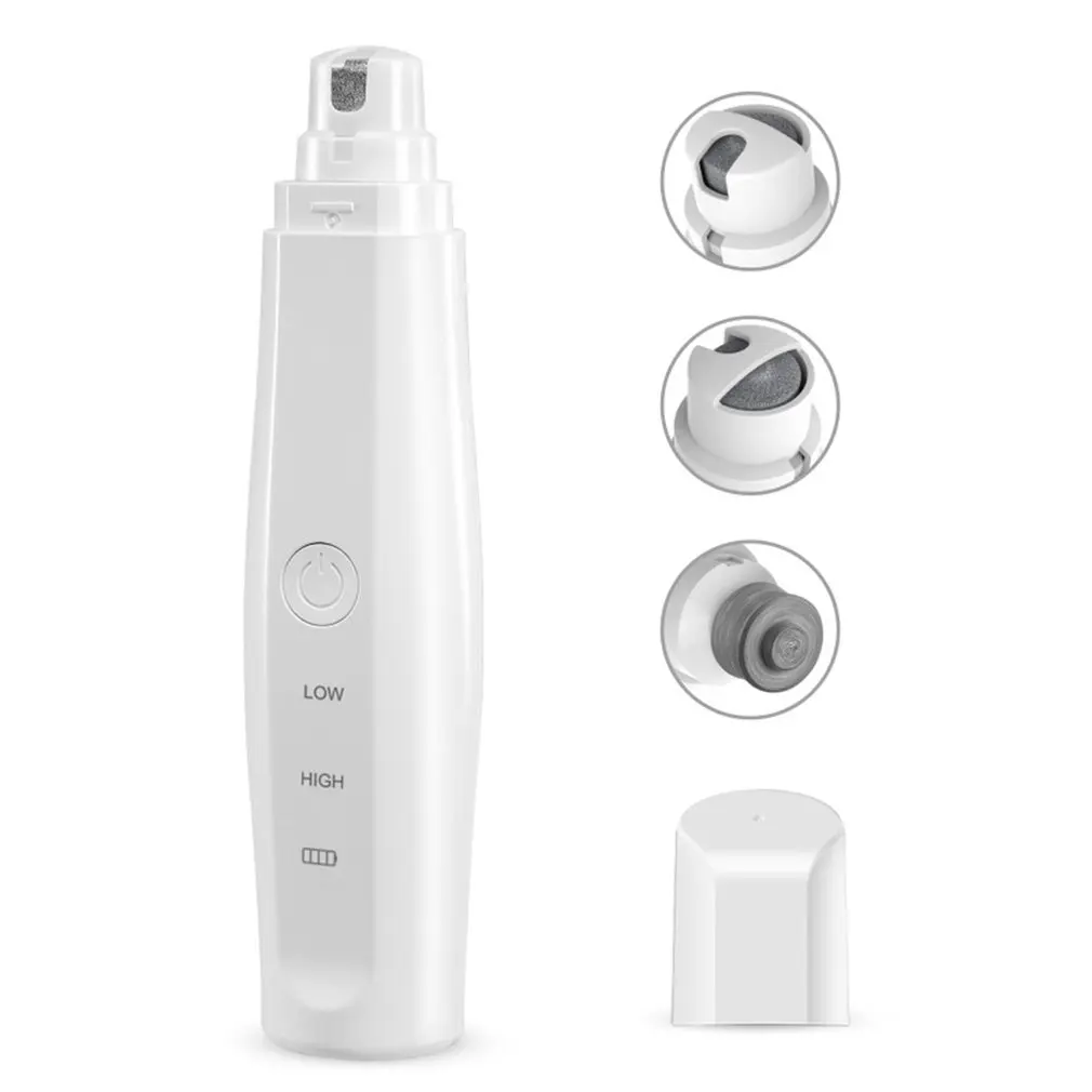 

Electric Dog Cat Pet Claw Toe Nail Trimmer Tool Care Grooming Grinder Clipper Exquisitely Designed Durable