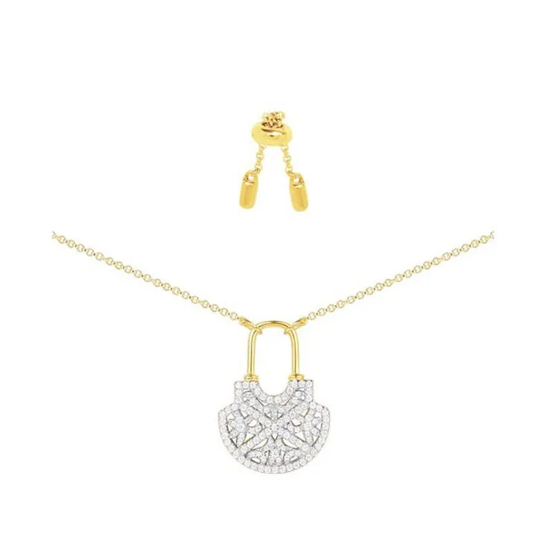 

Женское ожерелье из серебра 925 пробы, с фианитом