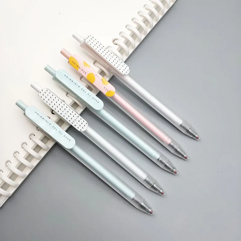 Гелевая ручка для чернил в симпатичном стиле 0 5 мм черные чернила офисные