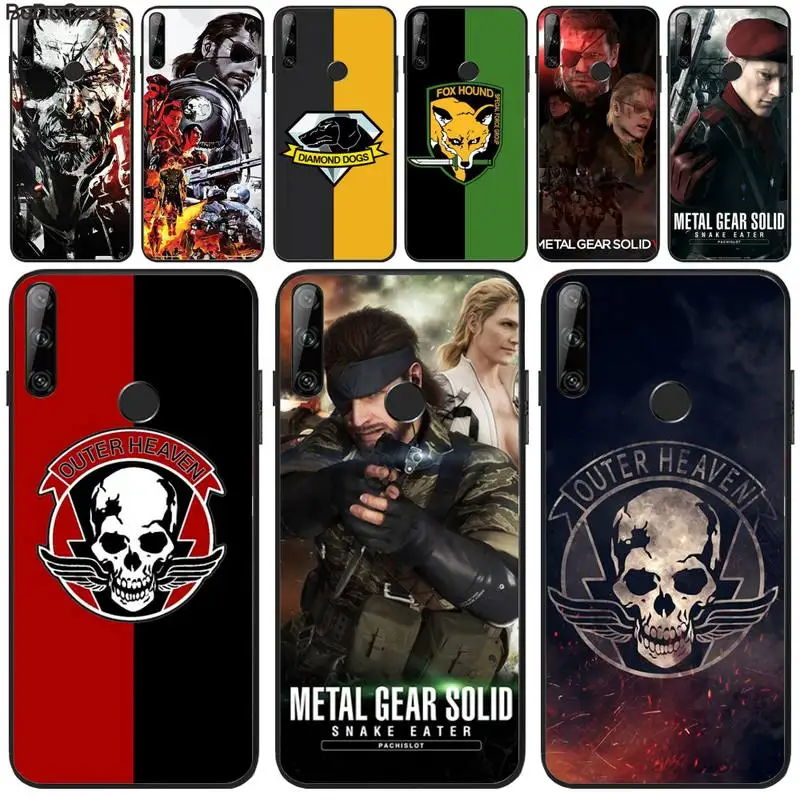 

Reall Popular Metal Gear Phone Case For Huawei Y5 Y6 Y7 Y9 Prime Pro II 2019 2018 Honor 8 8X 9 lite View9