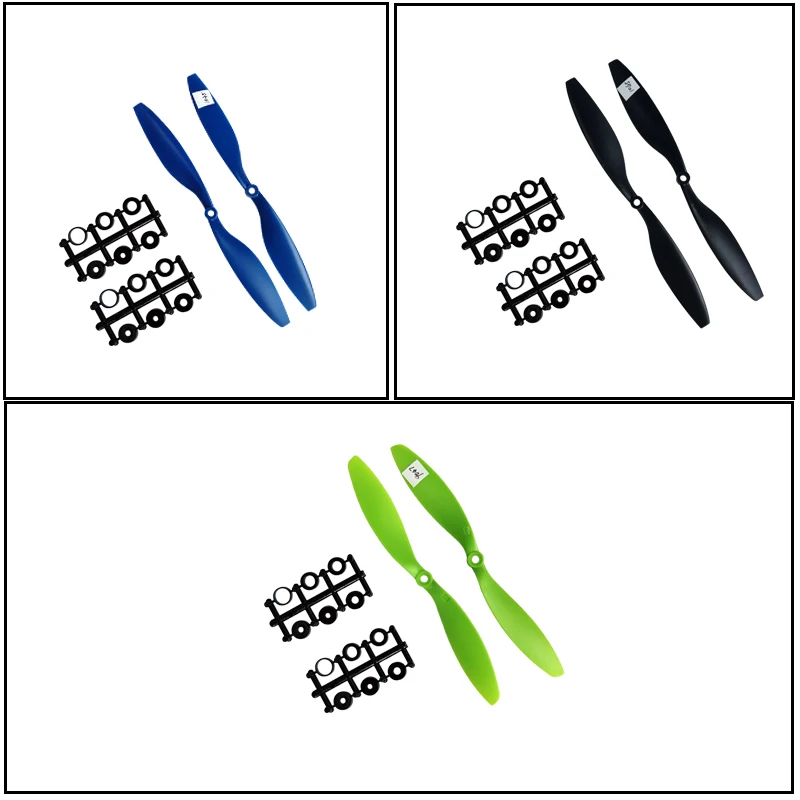 4 пары пропеллеры 8045 8x4 5 9047 9x4 7 1045 10x4 1147 11x4 1245 12x4 CW CCW Для мультикоптера RC FPV|Детали и
