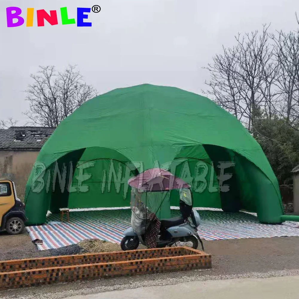 Günstig Hochwertige 10m Outdoor Riesigen Aufblasbaren Spinne Zelt Mit Volle Abdeckung, Aufblasbare Pavillon, Auto Garage Zelt Für Werbung