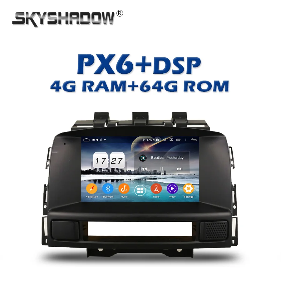 DSP Android 9,0 8 ядерный+ 4G+ 64GB Автомобильный dvd-плеер gps карта радио wifi Bluetooth 4,2 для Buick Excelle GT XT Opel Astra J 2010-2013