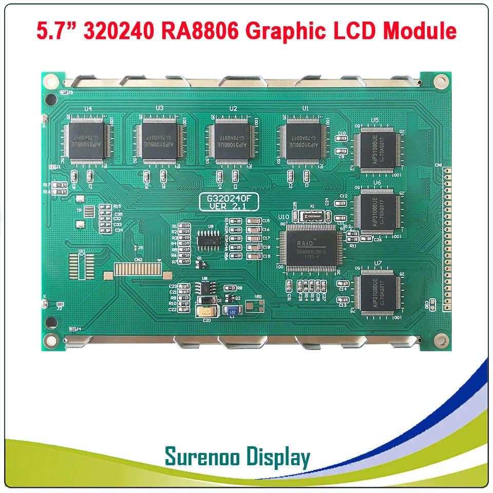 5 7 &quot320X240 320240 сенсорный графический ЖК модуль панель дисплея LCM с контроллером