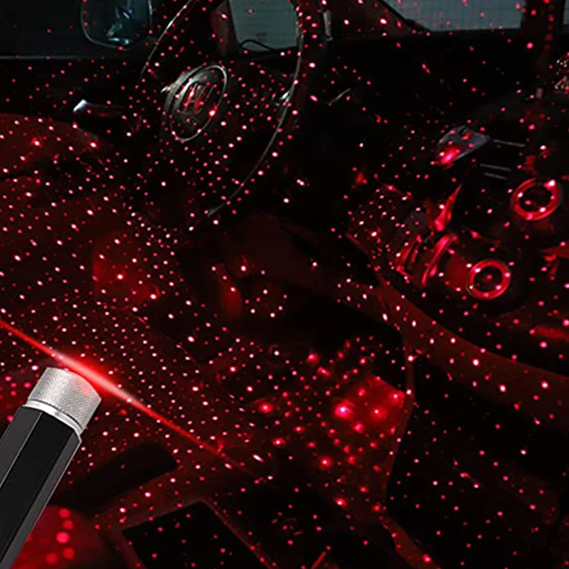 2 шт. USB Тачки и Звездные лазерный светильник s Романтический Ночной Светильник