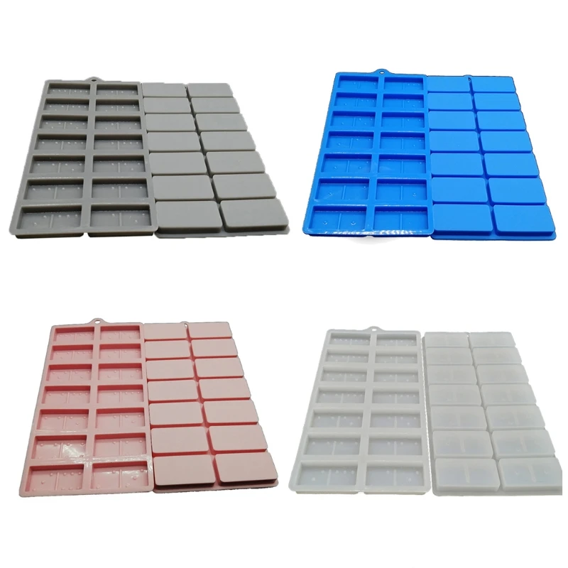 

Resin Molds Domino Silicone Domino Game Molds 28 Cavities DIY Domino Molds Craft 83XF