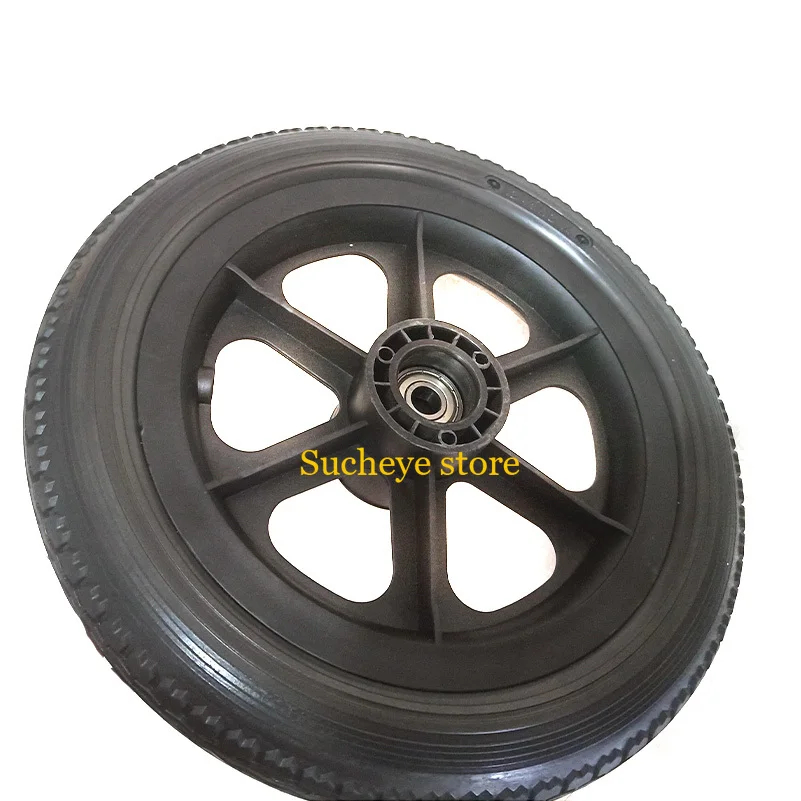 Колеса для колясок 12 дюймов х2/полиуретановые шины без надувания ручные задние