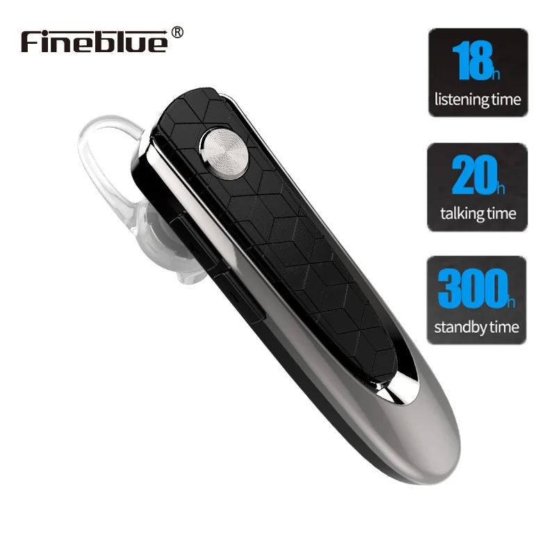 Fineblue HF68 громкой связи Bluetooth гарнитура для Беспроводной наушники Шум Управление