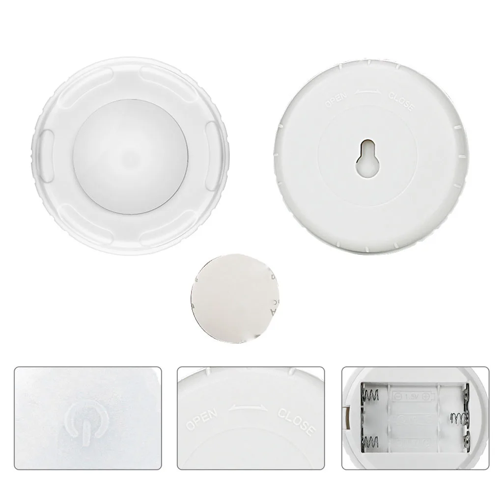 Настенный светильник с инфракрасным датчиком движения и клейкой подкладкой |