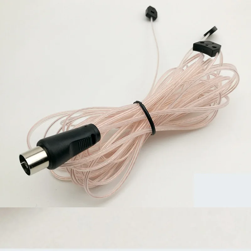 FM-радио антенна MD усилитель звука FM сигнала приемник Антенна прозрачная прямая