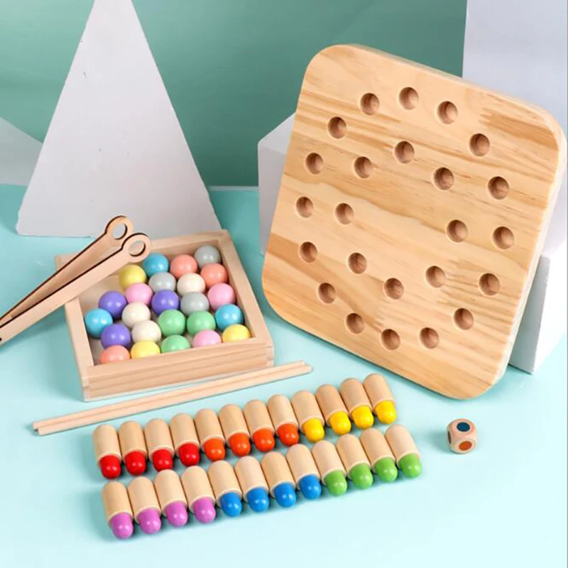 Деревянная Карта памяти игра в шахматы детская забавная настольная обучающая