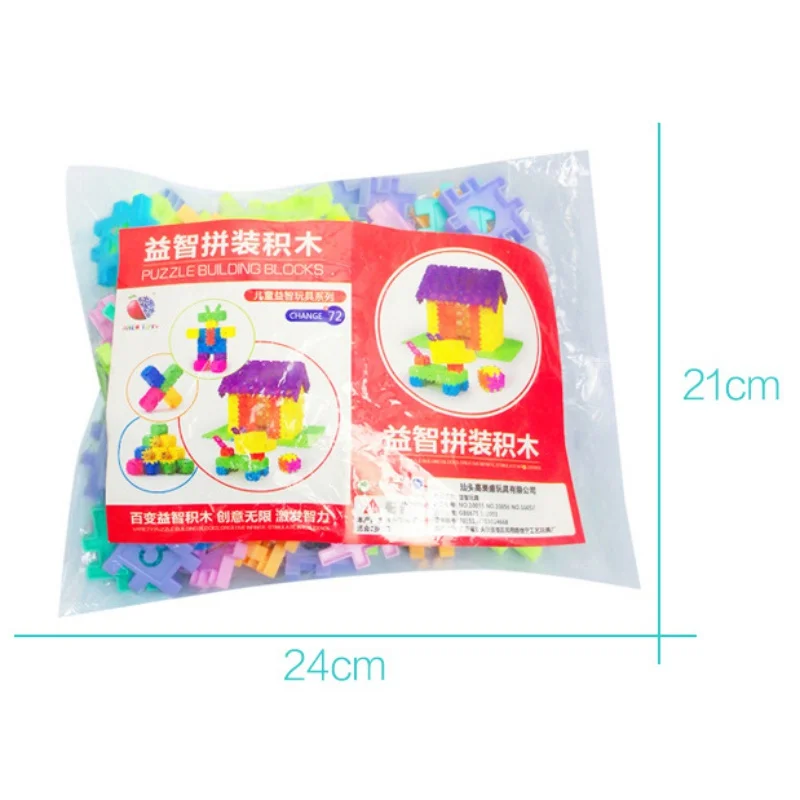 

50pcs Square Digital Building Blocks Educational Learning Construction Toys for Children DIY Bricks 2 in 1