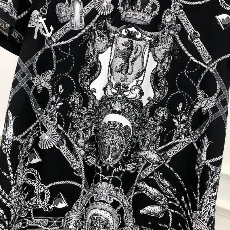 CH031264Fashion Men'sTops &amp Tees 2020 Подиумные Роскошные вечерние футболки известного