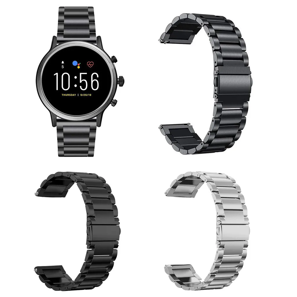 Нержавеющая сталь Quick Release ремешок Ремешок металлический для часов Fossil Gen5 Высокое