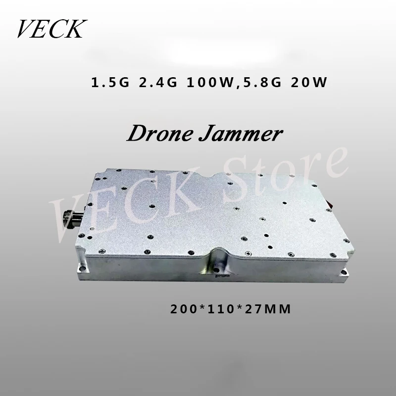 

Drone Jammer UAV Drive Module Interference Shielding Module (1.5G 2.4G 100W) Frequency Customizable