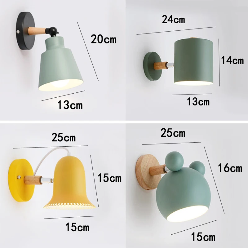 

Wall lights bedroom lamp Wall lamp vanity mirror loft decor nordic modern bathroom living room decoration Metal light fixtures