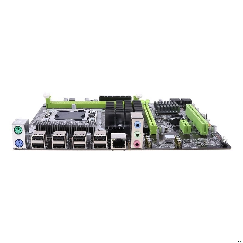 Материнская плата X58 LGA 1366 с поддержкой серверной памяти REG ECC и материнской платы