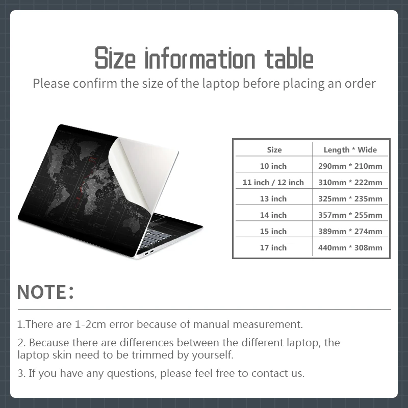 Наклейки сделай сам для ноутбука пленка блокнота Виниловая наклейка черная