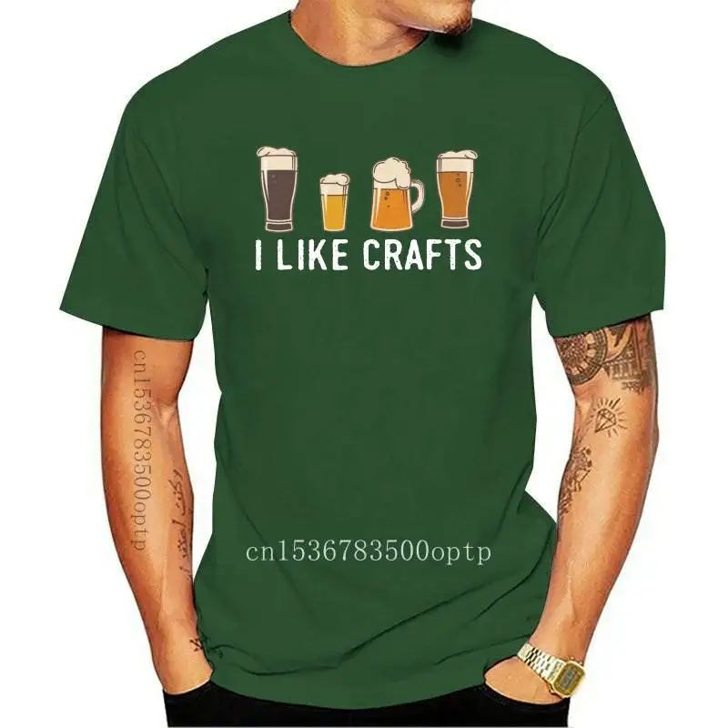 

New brand men shirt I Like Crafts Beer T Shirt
