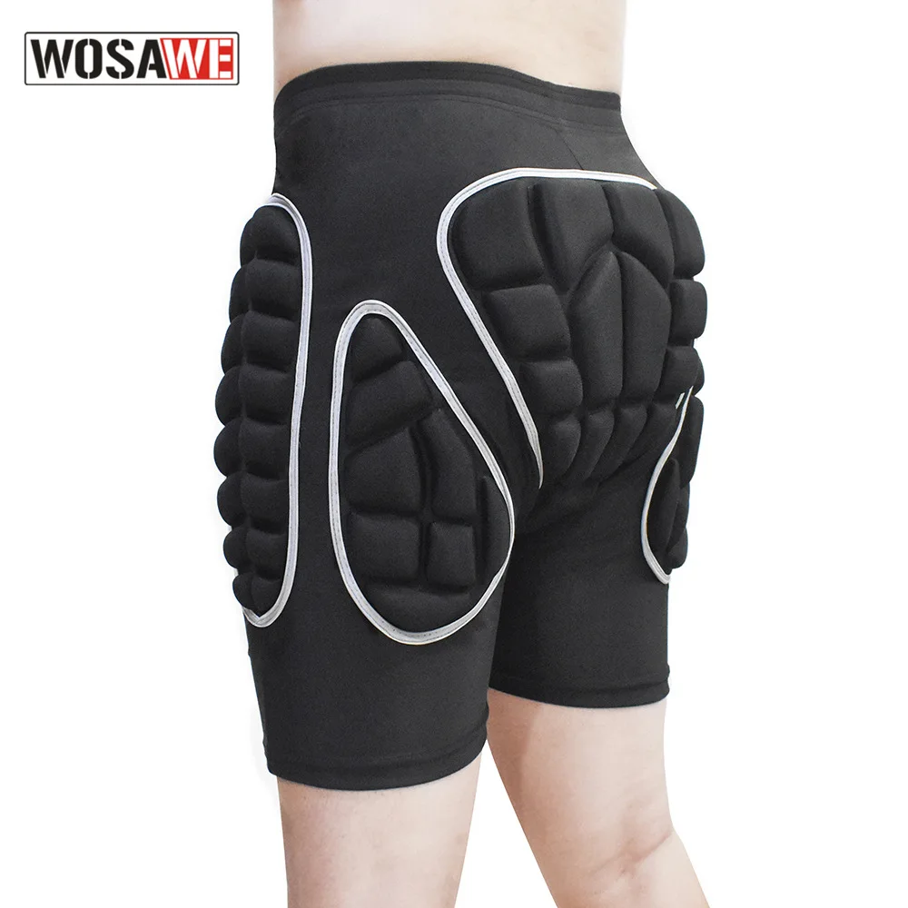 WOSAWE хип Защита шорты Сноуборд Скейтборд лыжные спортивные утолщенные EVA мягкие