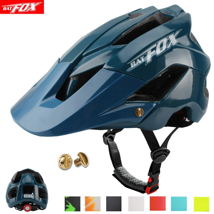 

2021 Bicycle Helmet MTB Road Bike Cycling Helmet Ultralight EPS+PC Cover Integrally-mold Safety Cap Sport Mountain Bike Helmets