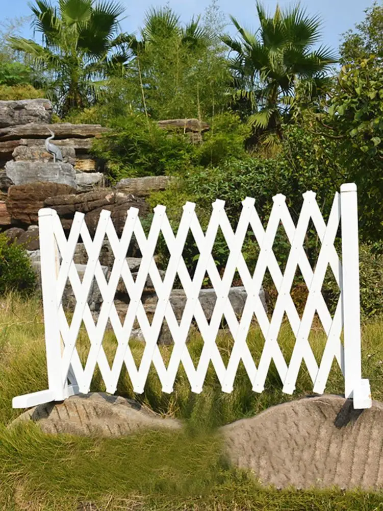 Раздвижной раздвижной декоративный складной деревянный забор защитные ворота