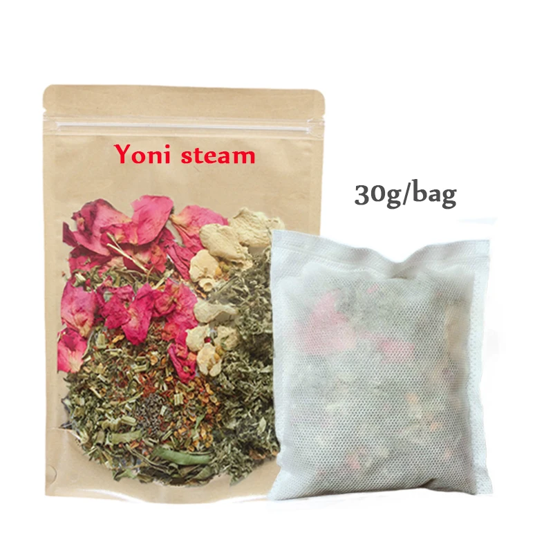 ТРАВЯНОЙ Детокс-пар Yonisteam для женщин 30 г Женский гигиенический вагинальный пар