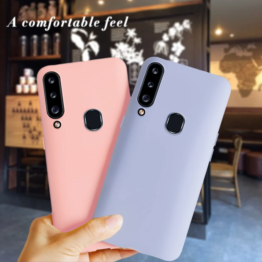For Samsung A20e A20s A20 Case Soft Cute TPU Phone Cases Galaxy A 20e e 20S Silicone Back Cover Coque case | Мобильные телефоны и