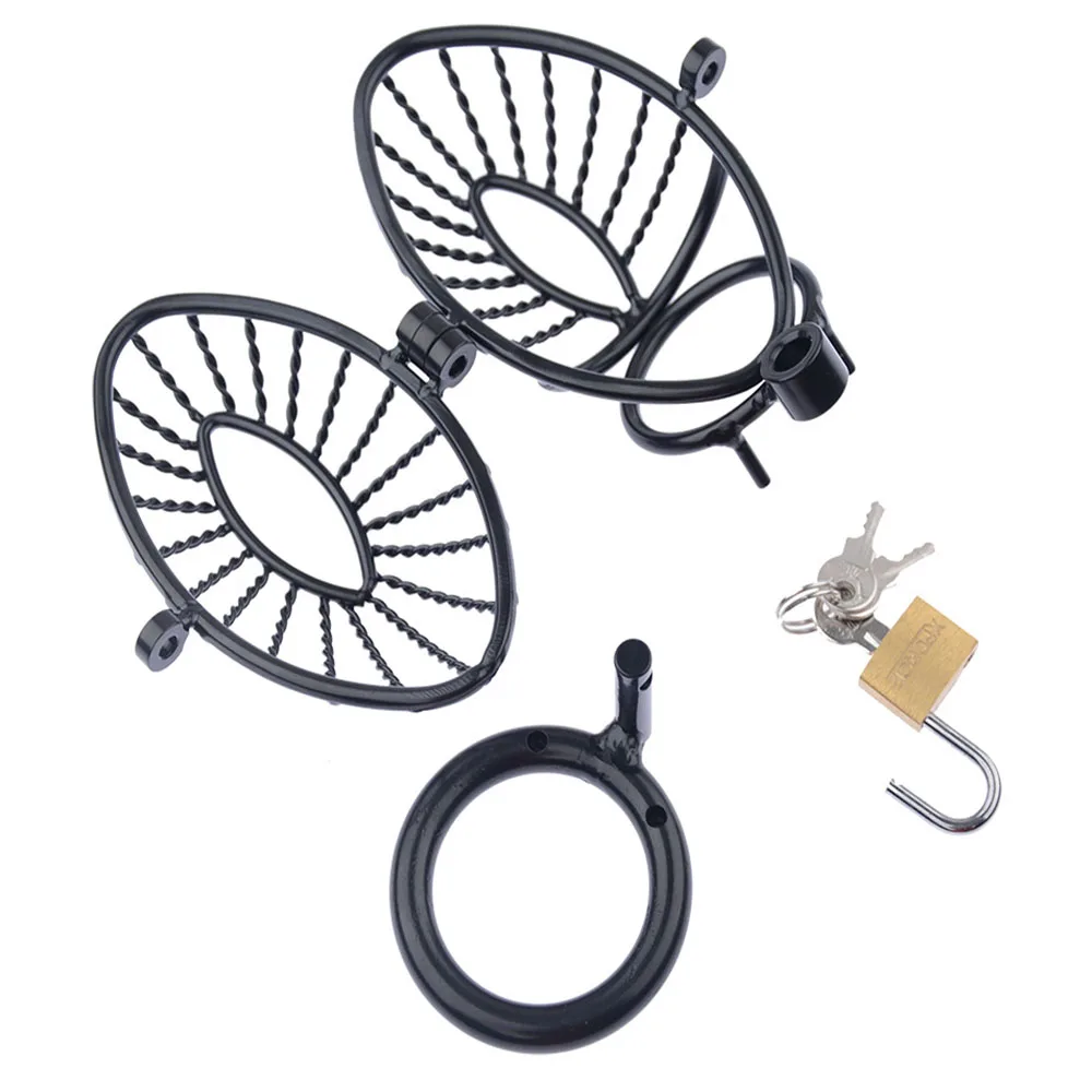 Металлическое кольцо для пениса с замком мужчин | Красота и здоровье