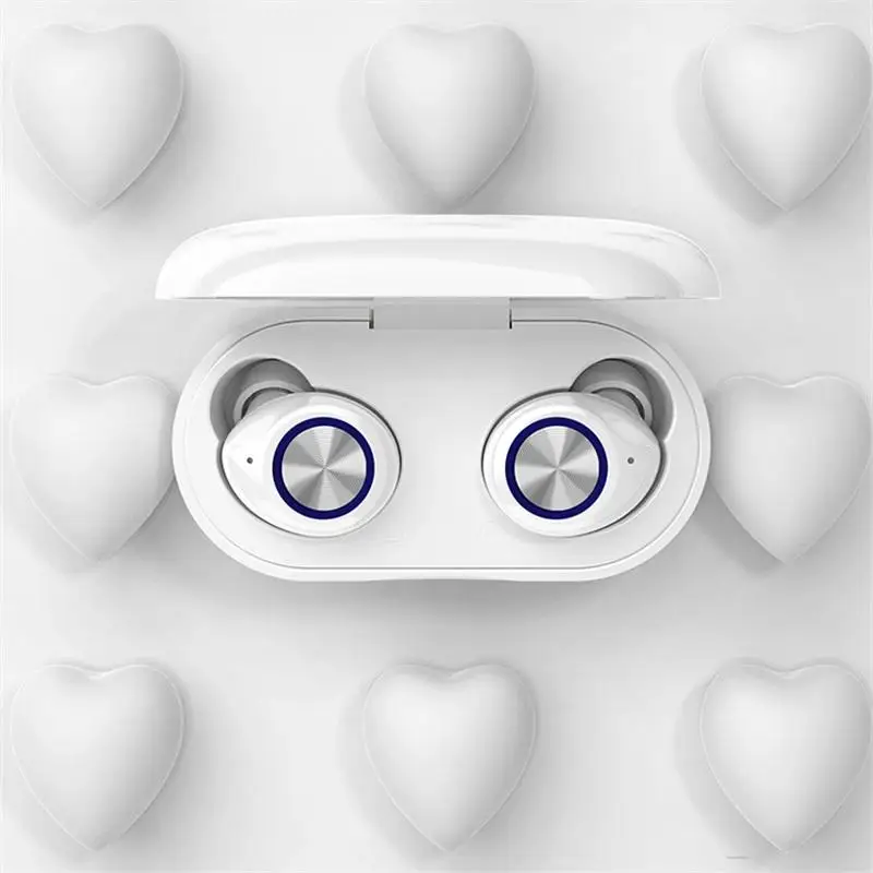 

TWS Fingerprint Touch Bluetooth 5.0 Earphones Wireless 4D Stereo Headphones Active Noise Cancelling Gaming Headset for airdo