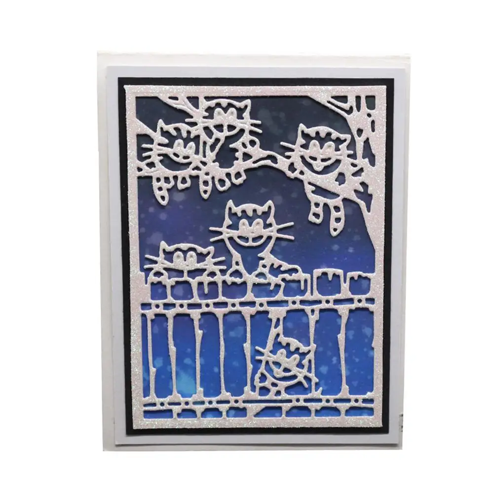 Хоббилан павлины/зебры/кошки/Собаки шаблон DIY из углеродистой стали режущие