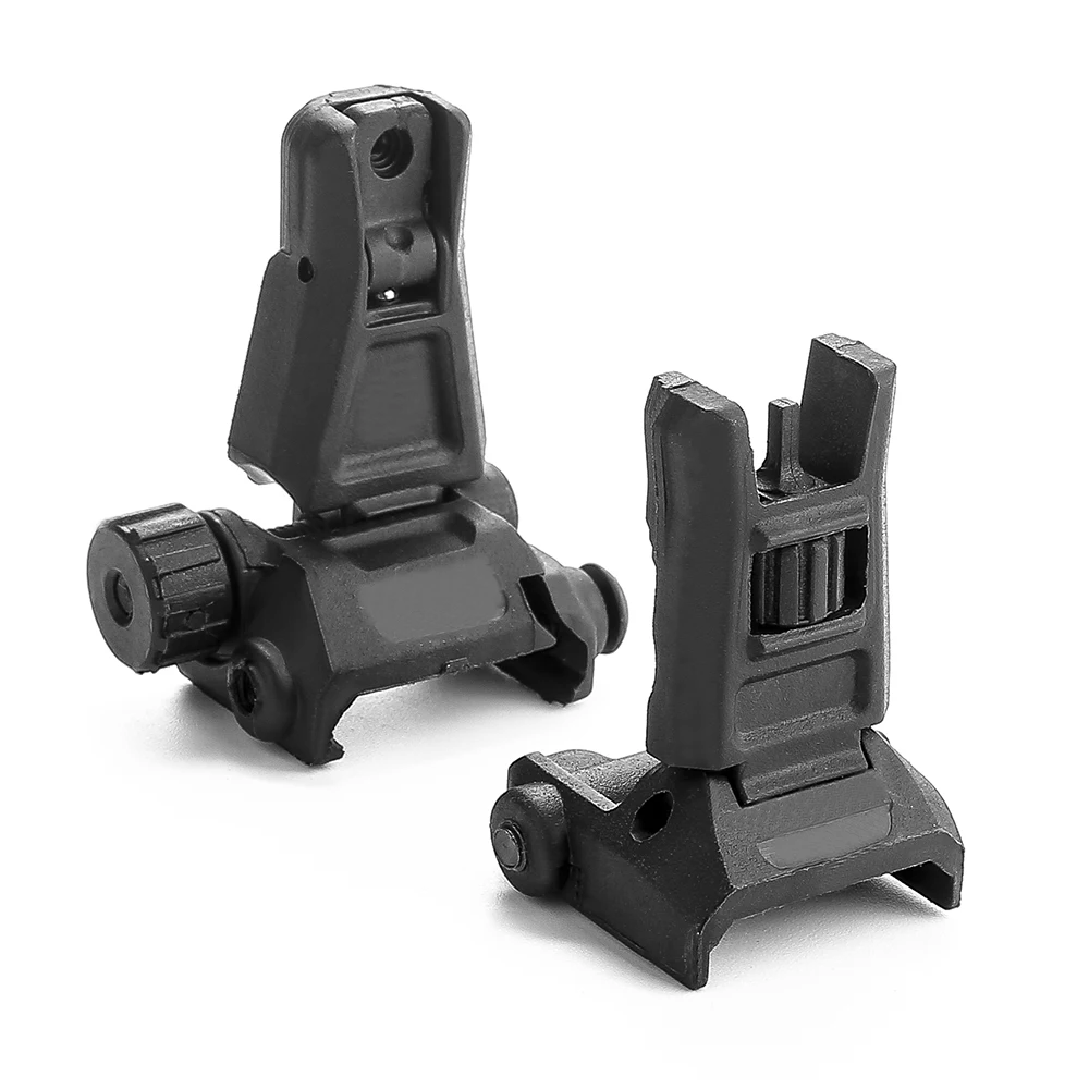 

New 3rd Generation Folding Sight Tactical Front Rear set for Gun Accessories
