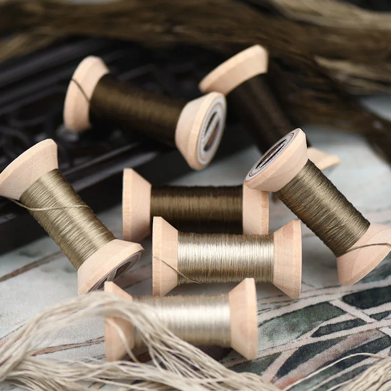 20m мини катушка/вышивальная нить сучжоу/катушка из шелковой нити/шелковая