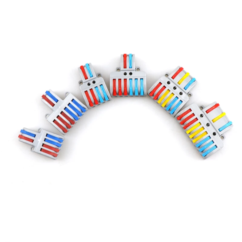 

Quick Wire Connector Universal Wiring Cable Connectors Led Light Electrical Splitter Fast Cable Eletrico Connection Push-in