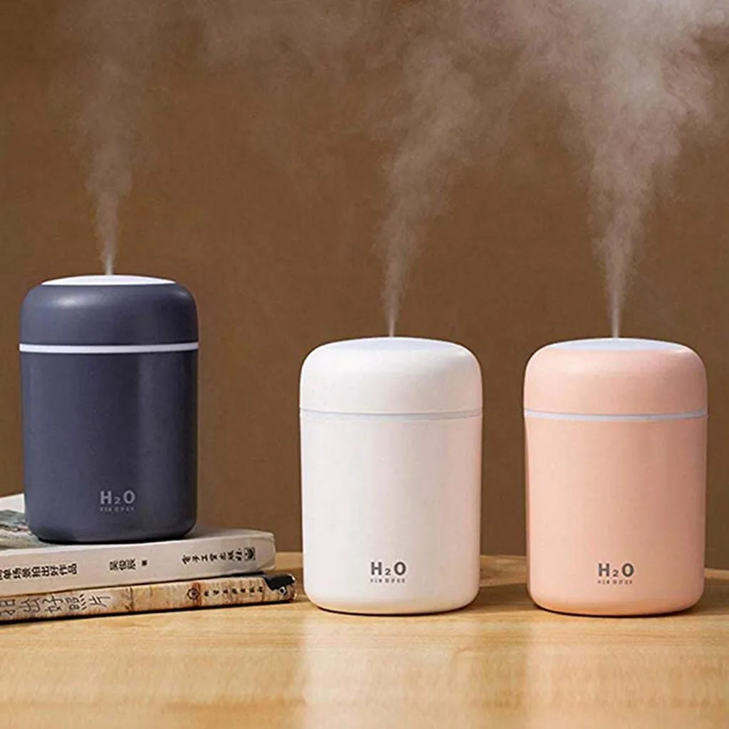 Mini Portable Usb Air Humidifier Purifier Aroma Diffuser Steam For Home Atomizer Aromatherapy Mist Make With Led Night Lamp|Наборы для