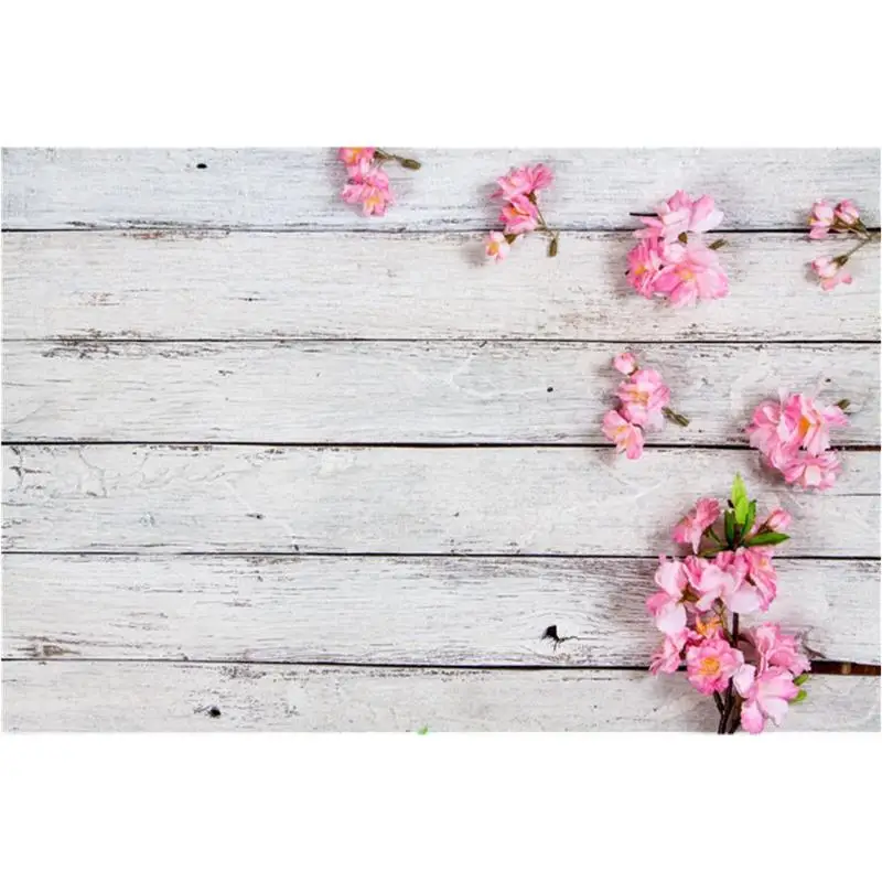 Винтажный фон для фотосъемки с изображением лепестков дерева реквизит