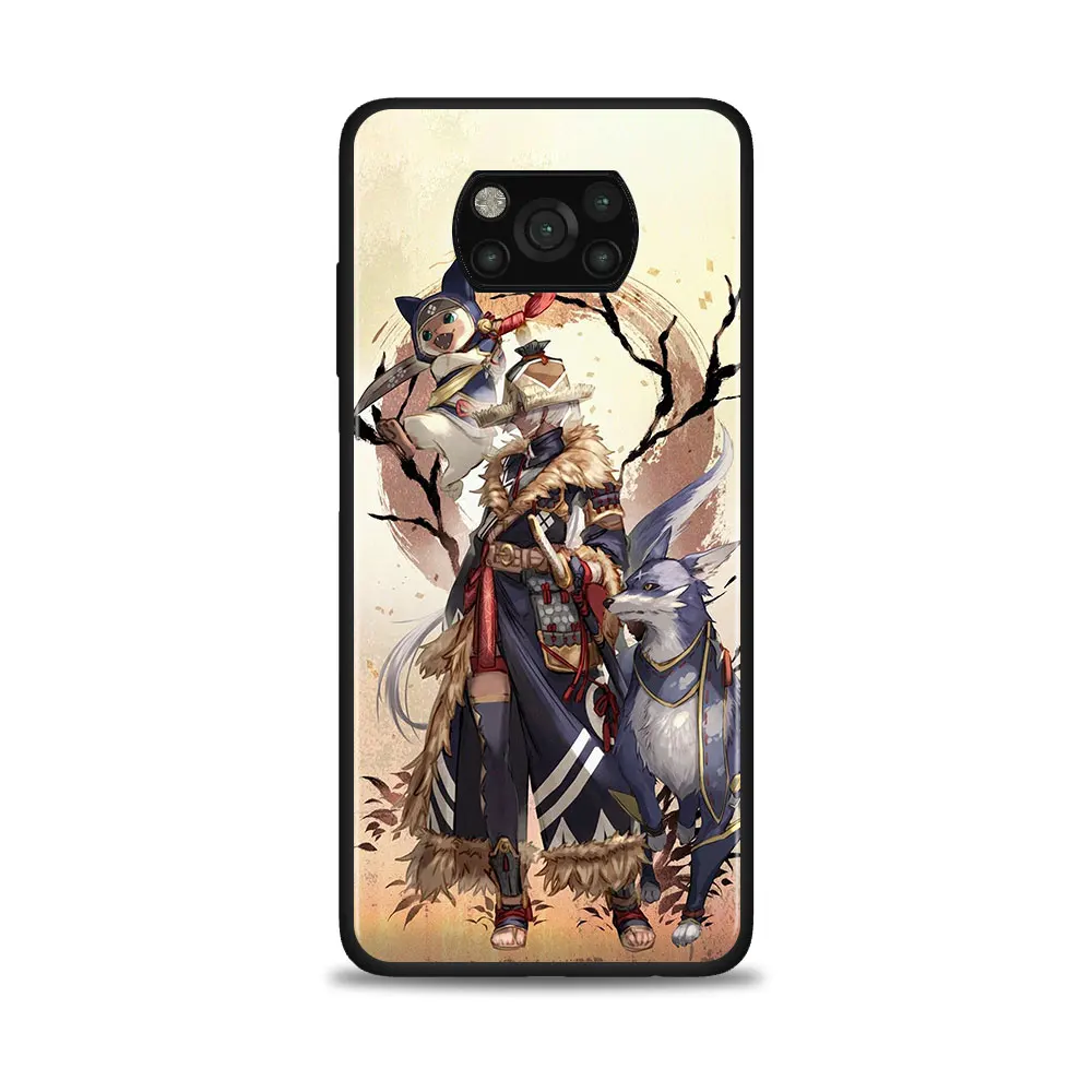 

Rise Monster Hunter Case For Xiaomi Poco X3 NFC 6.67 inch Silicone Soft TPU Phone Cover For Xiaomi Poco M3 Cases Bumper Fundas