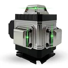 16-линейный зеленый лазерный уровень с зелеными линиями, горизонтальный и вертикальный супермощный лазерный уровень с зеленым лучом