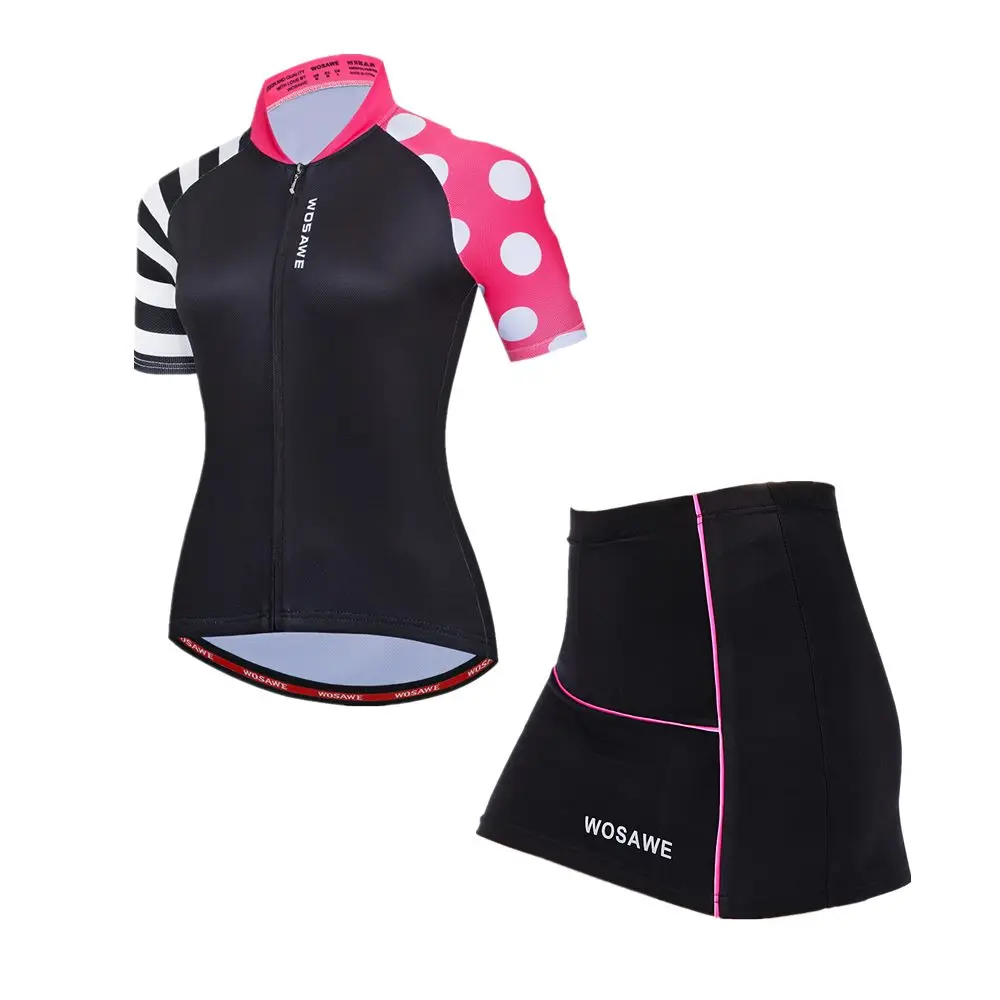 WOSAWE для женщин горный велосипед езды на велосипеде MTB гель мягкий шорты комплект