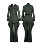 С рисунком из аниме хеталия и страны оси APH Людвиг Германии, одежда для мальчиков в стиле военной формы, костюмы для косплея на заказ любой размер